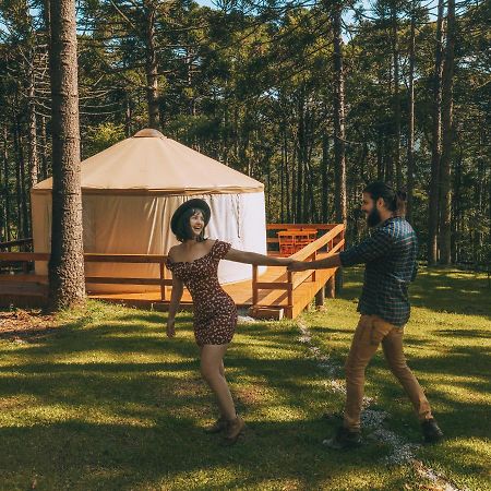 Glamping Yurt Sequoia - Estancia Las Araucarias Canela Exterior foto