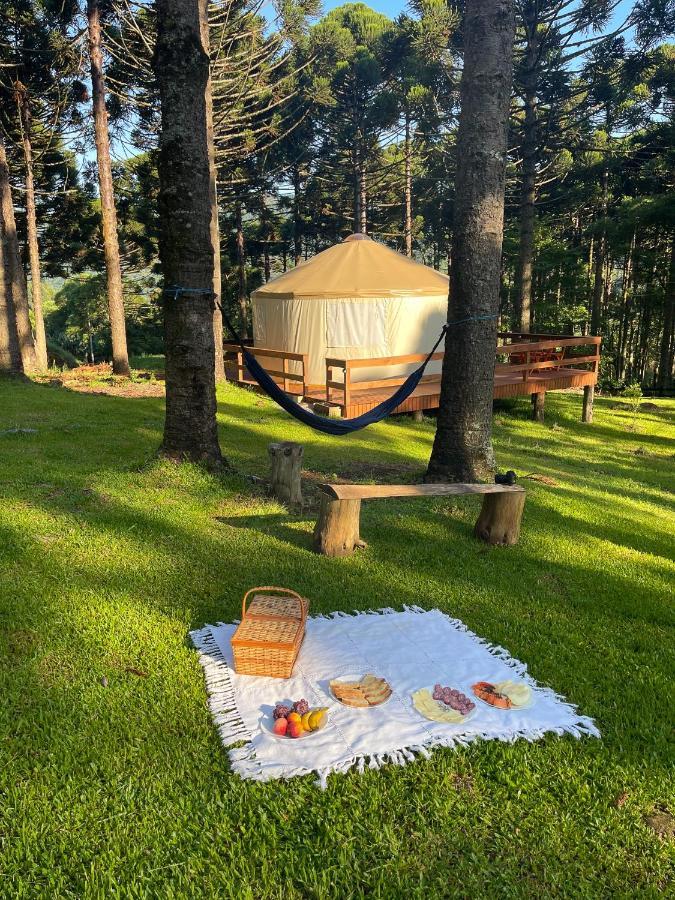 Glamping Yurt Sequoia - Estancia Las Araucarias Canela Exterior foto
