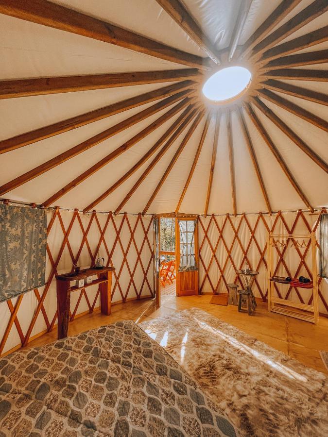 Glamping Yurt Sequoia - Estancia Las Araucarias Canela Exterior foto