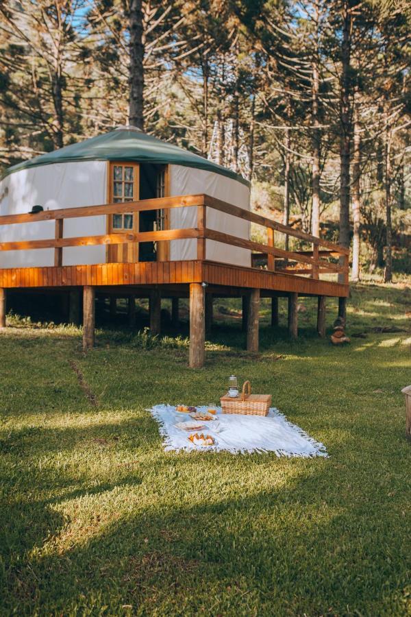 Glamping Yurt Sequoia - Estancia Las Araucarias Canela Exterior foto