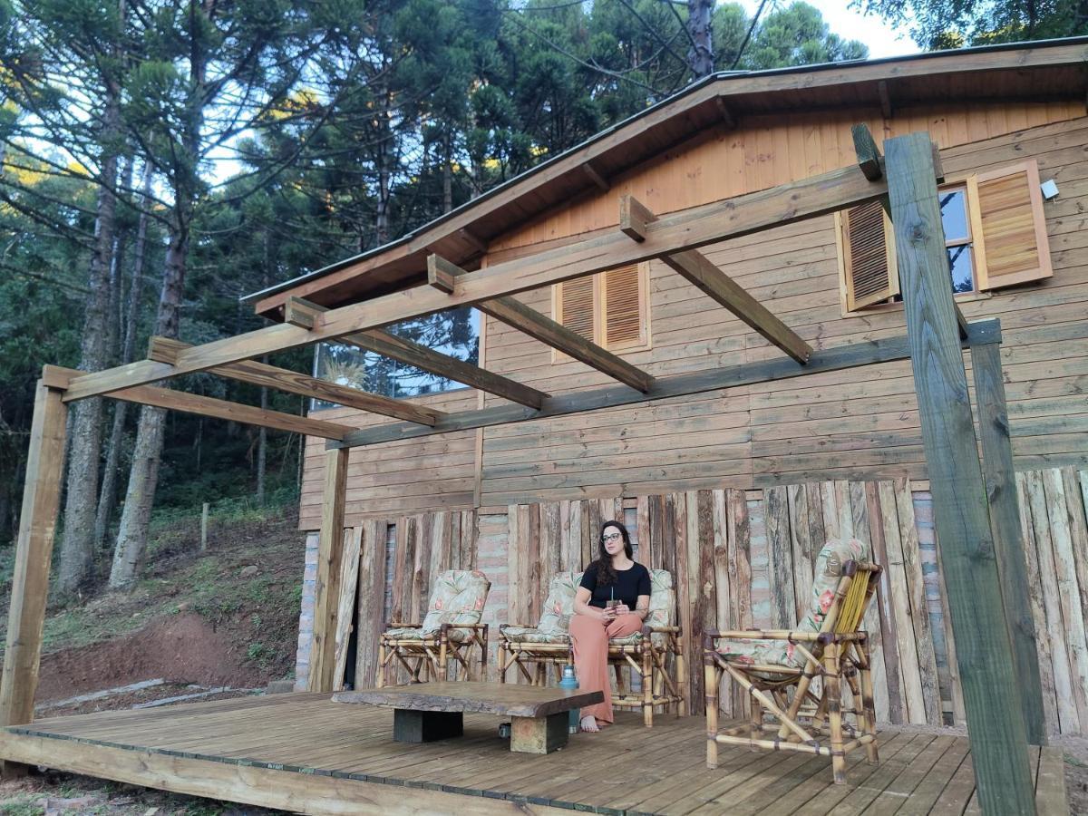 Glamping Yurt Sequoia - Estancia Las Araucarias Canela Exterior foto